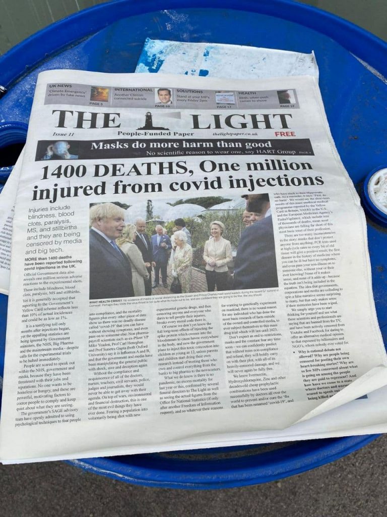 1400 deaths, one million injured from covid injections