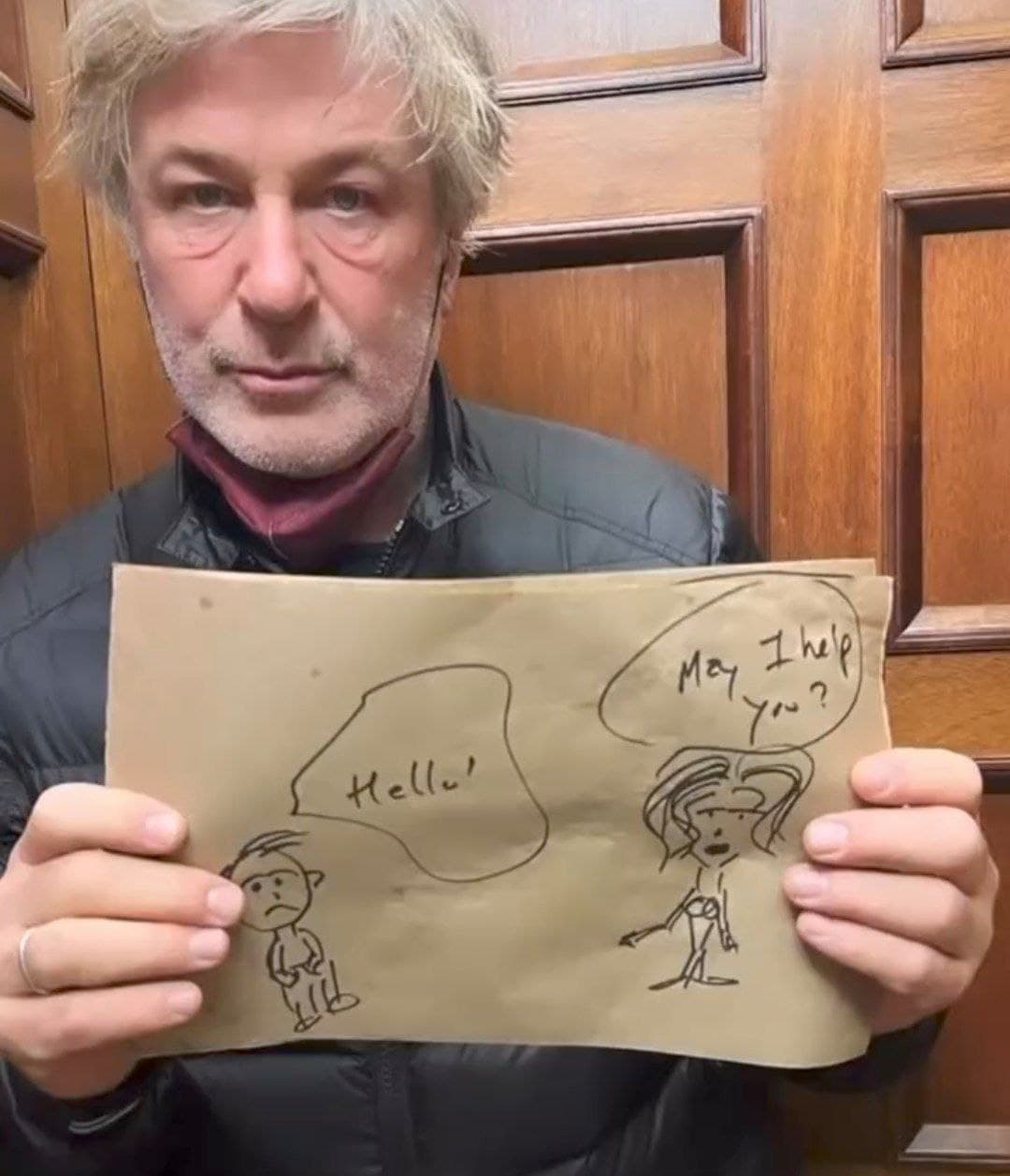 Mysterious messages from Alec Baldwin’s wife, quickly deleted from Instagram