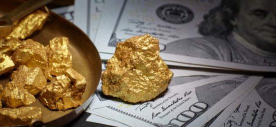 More gold, less dollars before the expected collapse of economies due to the green deal