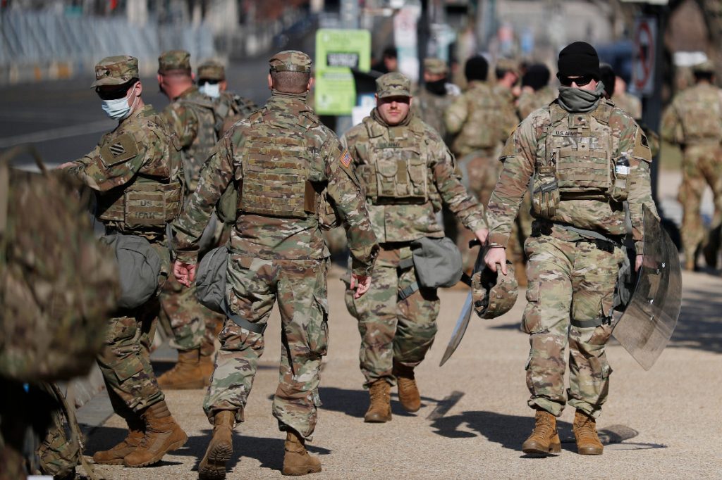 Journalists are urging the National Guard to keep unvaccinated people in their homes